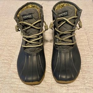 Sperry boots 🥾 black 🥾 size 7.5